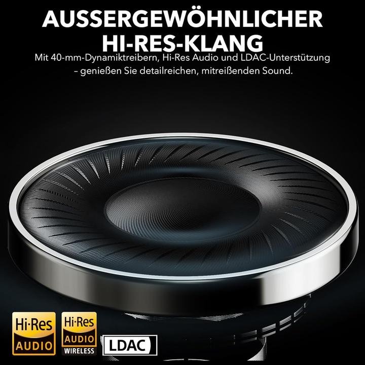 Produktbild 1Mii Y8+ Kabellose Over-Ear Kopfhörer (ANC, 100 h, Kabellos)