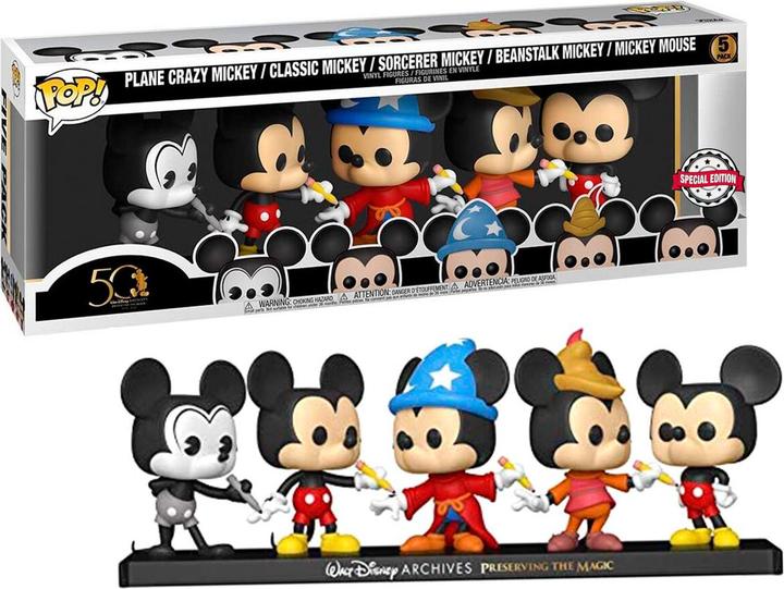 Produktbild Funko Pop! Disney Mickey 5 Pack Exclusive