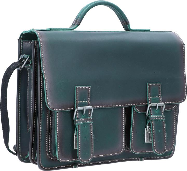 Actual product image Greenburry Briefcase leather 39 cm