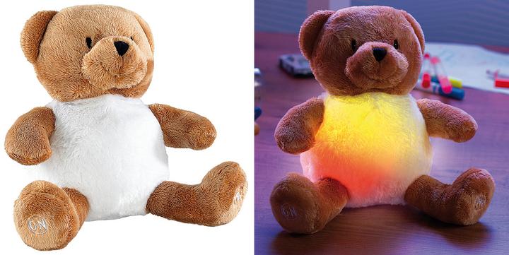 Produktbild Playtastic Kuschel-Nachtlicht "Bär" mit Farbwechsel-LED