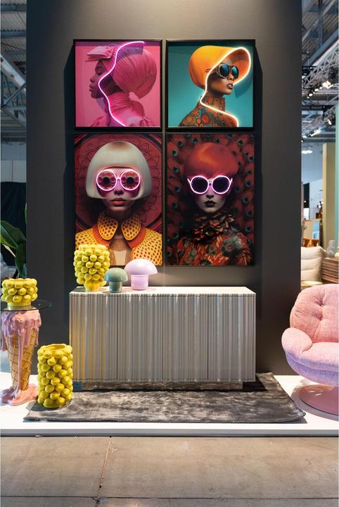 Image du produit Kare Design Sideboard Stucco Grau 152x80cm