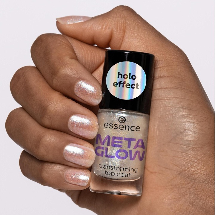 Produktbild essence Topcoat Meta Glow Transforming (Silber, Top Coat)