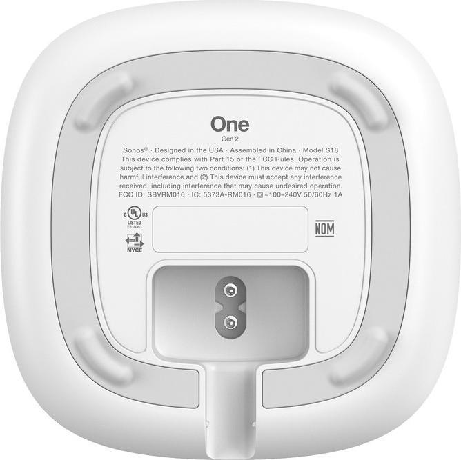 Produktbild Sonos One Gen2 (Airplay 2, WLAN)