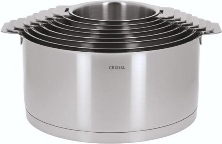 Actual product image Cristel Strate Amovible casserole non-stick Ø22cm (Casserole + Stewpot, Aluminium, Stainless steel, 22 x 7 cm)
