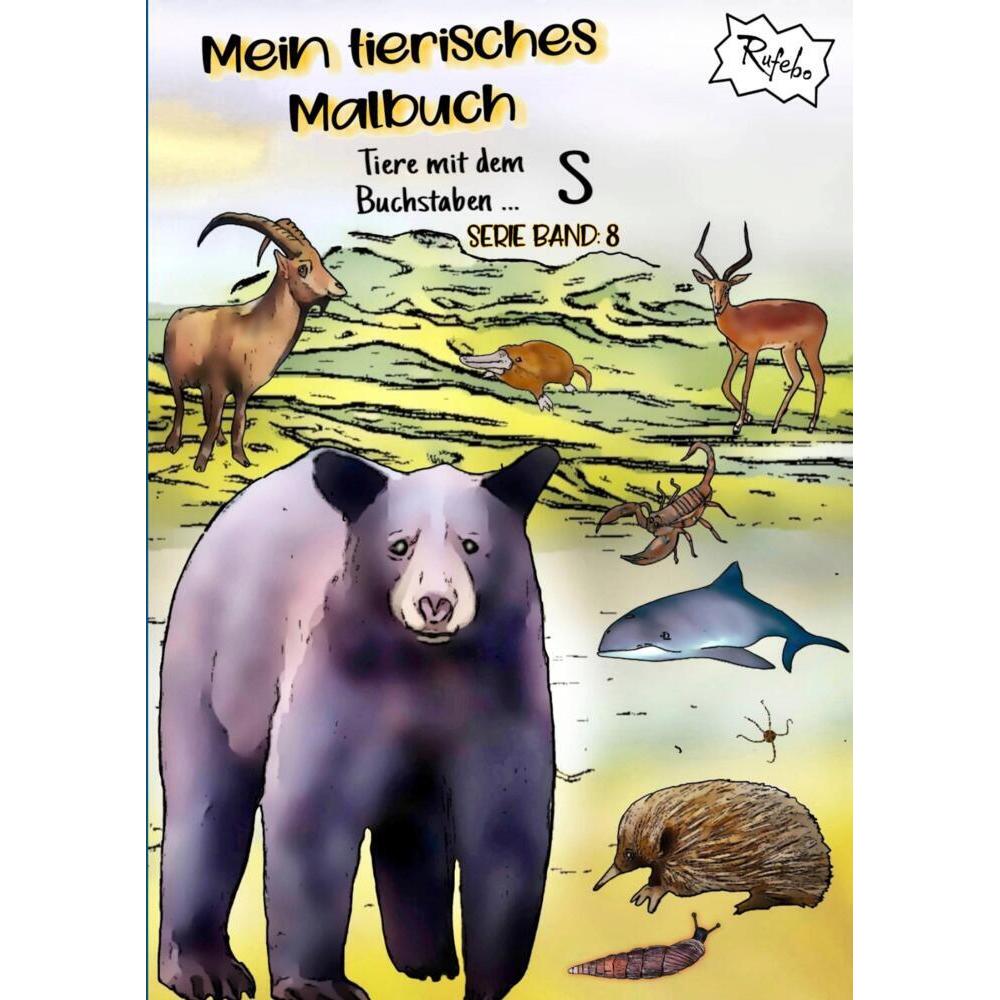 Bookmundo Direct Mein tierisches Malbuch