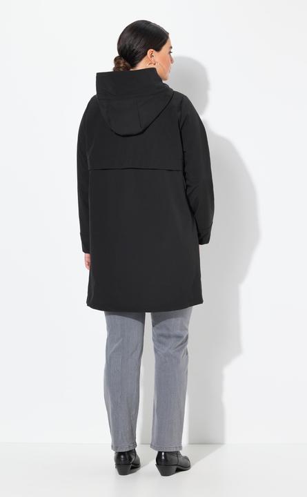 Image du produit Ulla Popken Veste Softshell HYPRAR à capuche, déperlante (42, 44)