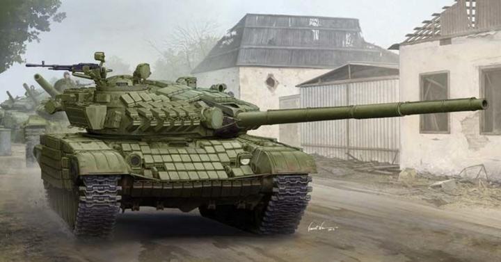 Actual product image Trumpeter T-72A Mod1985 MBT