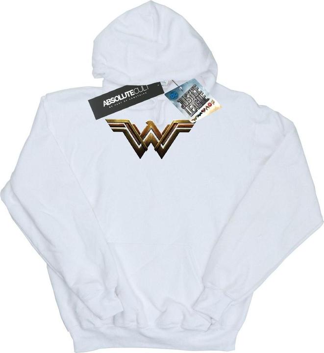 Immagine prodotto Justice League Movie Wonder Woman Emblem Felpa con Cappuccio Ragazze (152, 158)