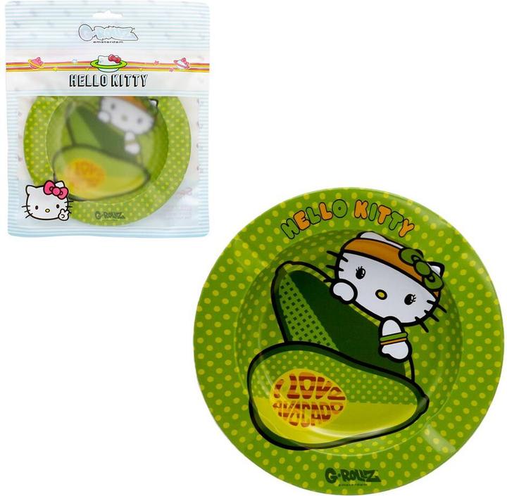 Image du produit G-Rollz Cendrier en métal Hello Kitty Avocado