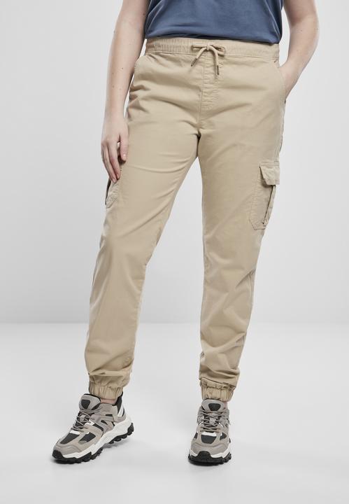 Actual product image Urban Classics Ladies High Waist Cargo Jogging Pants (5XL)