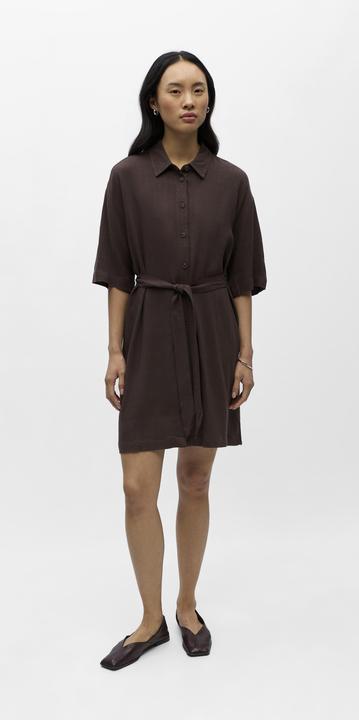 Produktbild Object Gürtel Hemd Midikleid (36)