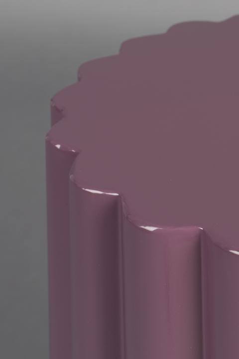 Actual product image Dutchbone Camila Stool Plum