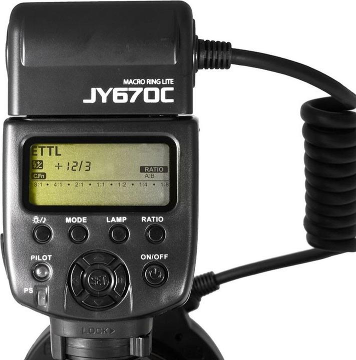 Produktbild Viltrox JY 670C Canon Ringflash (Makroblitz, Canon)