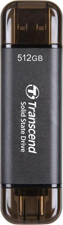 Transcend ESD310C (512 Go, USB-C, USB-A, USB 3.2 Gen 2)