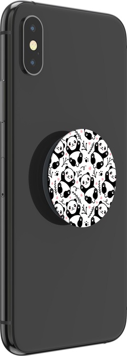 Produktbild PopSockets PopGrip Basic Panda Boom