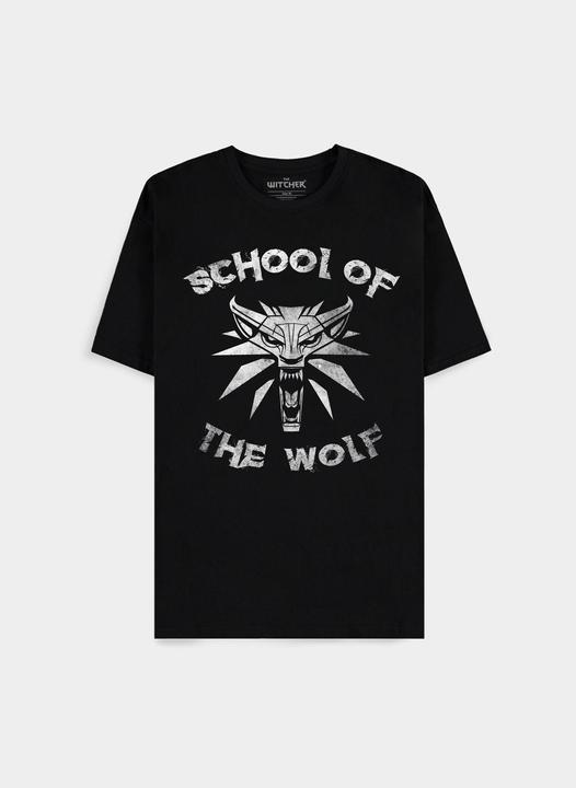 Actual product image Difuzed The Witcher - School Of The Wolf Men's Short Sleeved T-shirt - M (M)