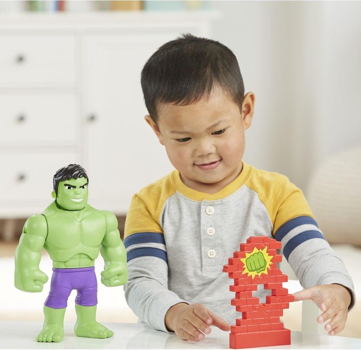 Image du produit Hasbro Papillon-Power Hulk Jouet d'école maternelle, 25 cm de Hulk Actio