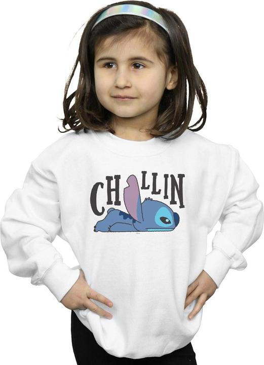 Produktbild Disney Lilo And Stitch Chillin Sweatshirt Mädchen (140, 146)