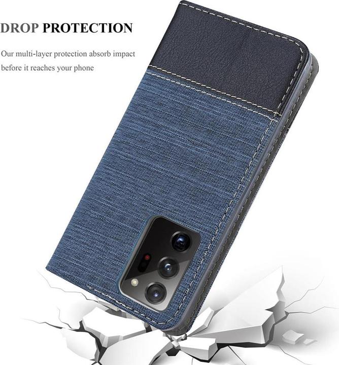 Productafbeelding Cadorabo Boek Jeans Optiek Cover (Samsung Galaxy Note 20+)