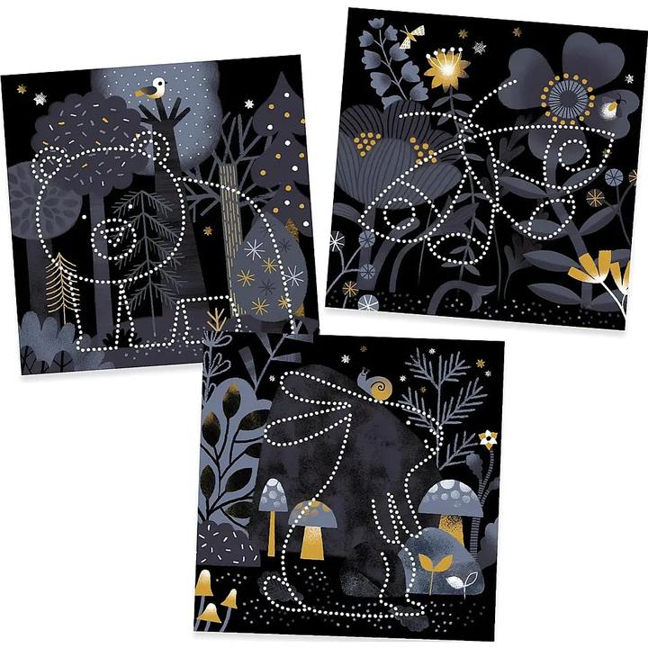 Produktbild Djeco Prickelbilder Nacht
