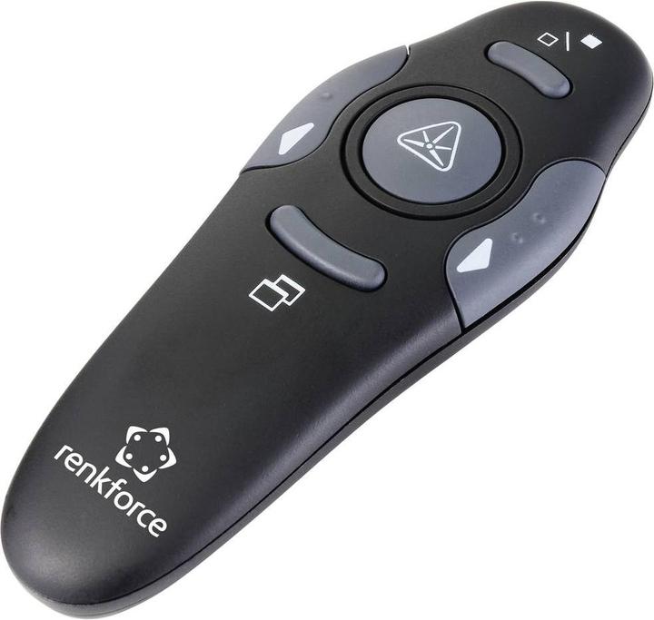Renkforce RF-PLP-202 Wireless presenter incl. laser pointer