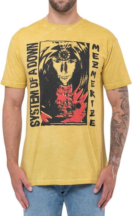 Image du produit Music Brand Unisexe Adulte Reflections Mineral Wash T-shirt (M)