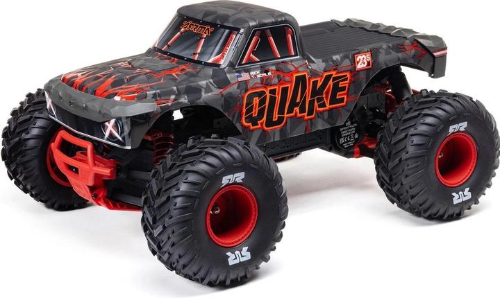 Immagine prodotto Arrma Monster Truck QUAKE 223S DSC ARTR 1:10 - Rot (ARR Quasi lettura a corredo)