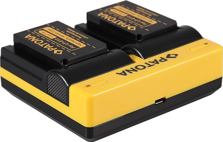 Actual product image Patona Charger Dual USB Canon LP-E12 (Camera battery charger)