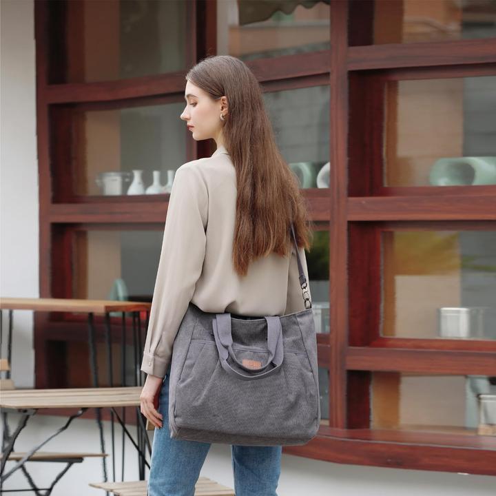 Produktbild Only-Bags.Store Handtasche Leinwand Umhängetasche, Taschen Strand Tasche Umhängetasche