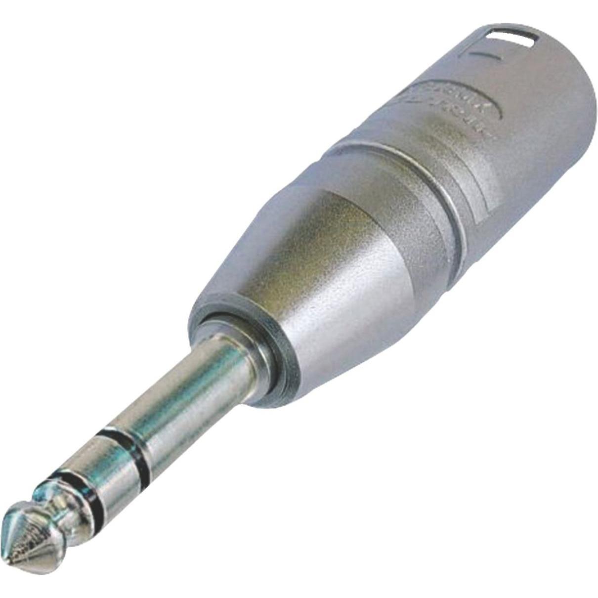 Neutrik NA-3MP (Klinkenadapter), Audio Adapter, Grau