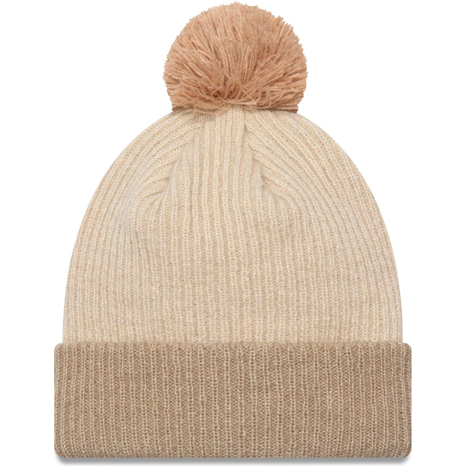 New Era, Damen, Cap, Damen Bobble Mohair Wintermütze beige, Beige