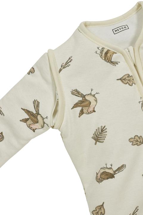 Produktbild Meyco Robin babyschlafsack mit abnehmbaren ärmeln (70 cm, 2.5 TOG, Winter)