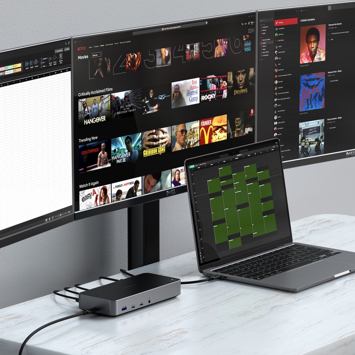 Actual product image Satechi ST-D4KTM-EU (USB-C, 11 Ports)