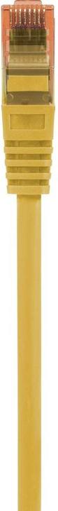 Image du produit Renkforce RF-5370038 Câble réseau RJ45, câble patch CAT 6 U/UTP 10.00 m jaune avec (U/UTP, CAT6, 10 m)