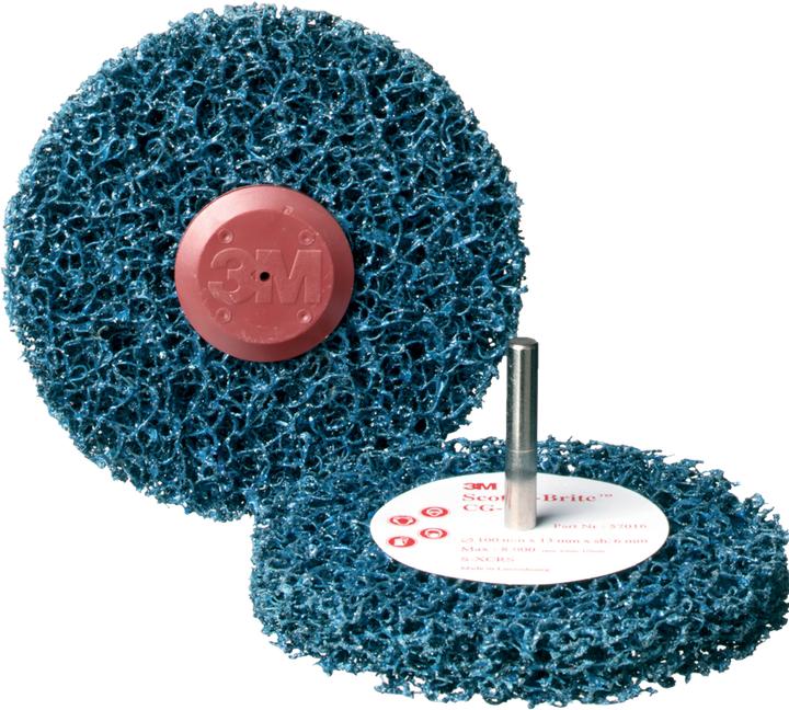 Actual product image 3M Discs with shank CG-ZS (Extra coarse)