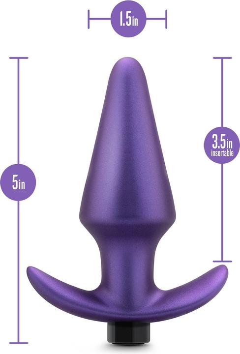 Produktbild Blush Anal Adventures Matrix Interstellar Silicone Anal Plug Ultrasilk Smooth Tapered Tip Easy Inser