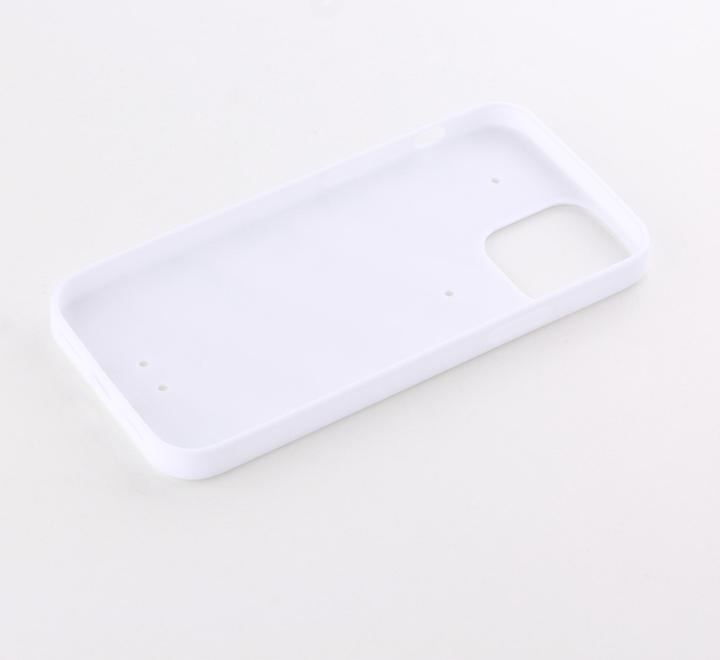 Actual product image PhoneLook Cover Silicone white Valentine 2023 minimalist hearts (Apple iPhone 12 Pro Max)
