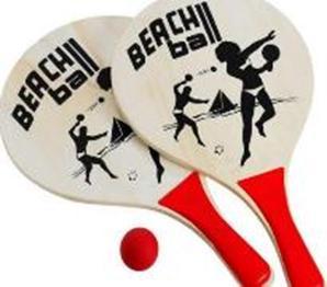 Actual product image Play it Play>it strandtennis m/2 bat og bold