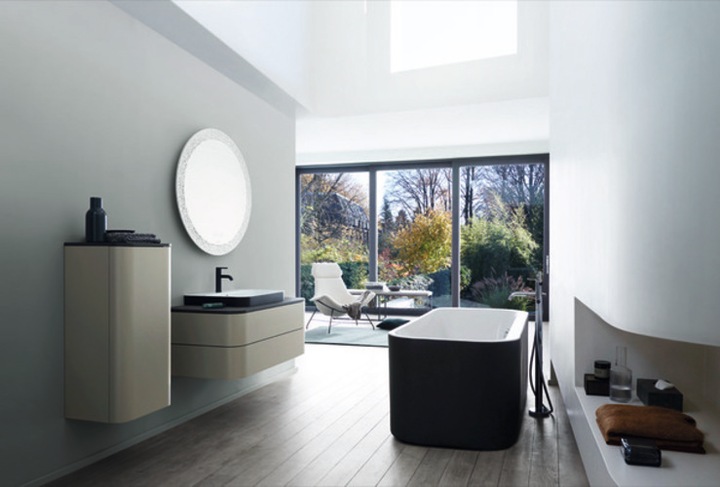 Actual product image Duravit Happy D.2 Plus Vanity unit for wall-mounted console, 1600x550 mm, 2 pull-outs, for built-in (160 x 55 x 35.5 cm)