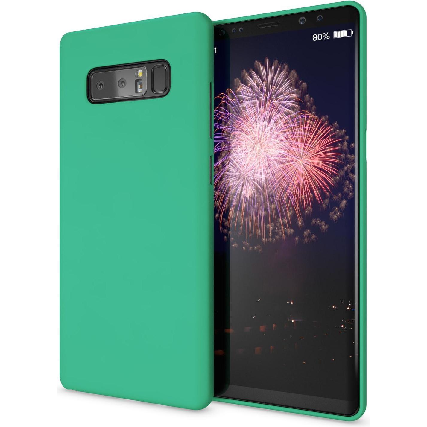 Nalia Handyhülle (Samsung Galaxy Note 8), Smartphone Hülle, Grün
