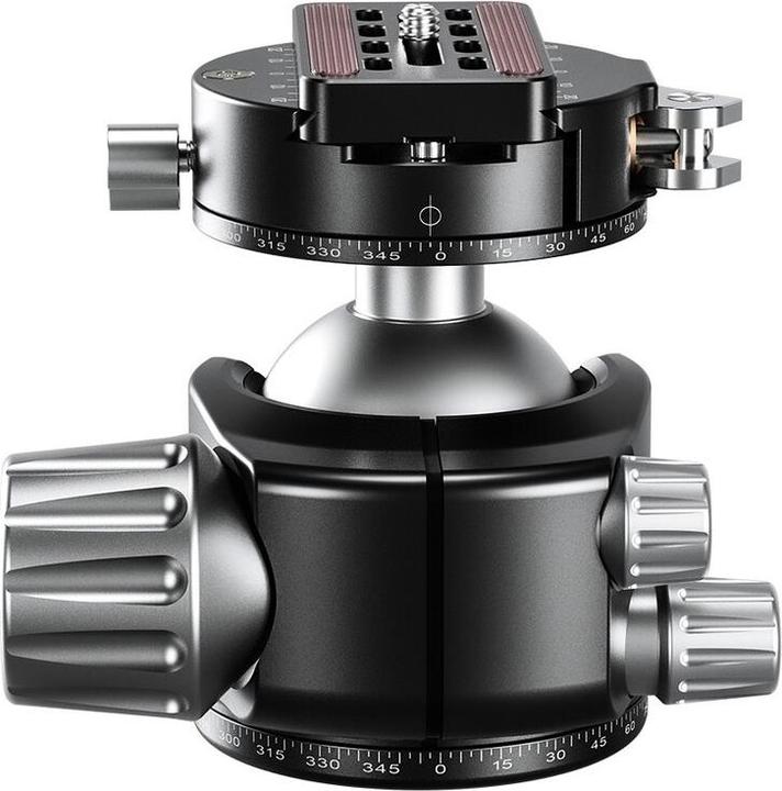 Produktbild Leofoto LH-55PCL (w/ PCL-70 Clamp) 55mm Low Center Of Gravity Ball H (2006201511) (Kugelkopf)