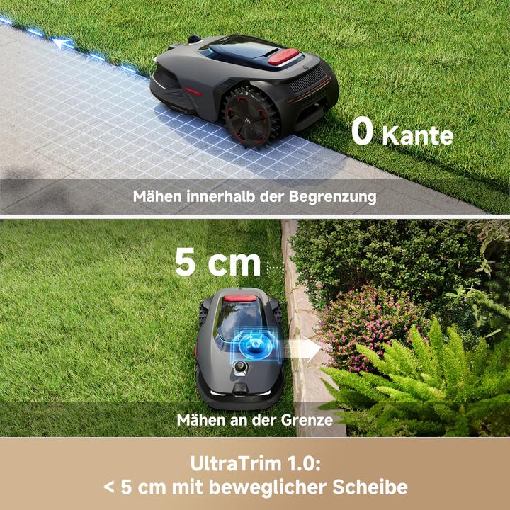 Actual product image Mova Ultra 1200 Mowing Robot (1200 m², Without boundary wire)