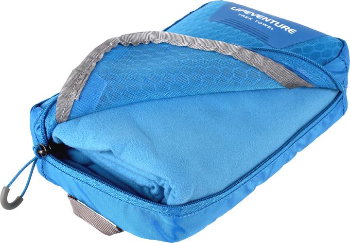 Actual product image Lifeventure SoftFibre Advance Trek Towel, Blue, Extra Large
