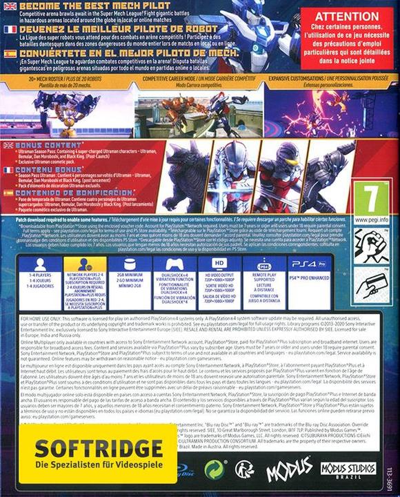 Produktbild Modus Games Override 2 Super Mech League: Ultraman Deluxe Edition (PS4, EN)