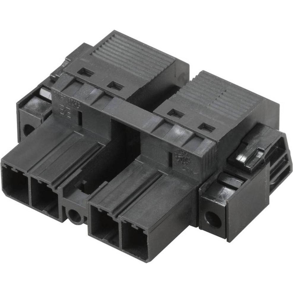 Weidmüller SVF762HP04180SFBMF3S, Cavo + Spina elettrica, Nero