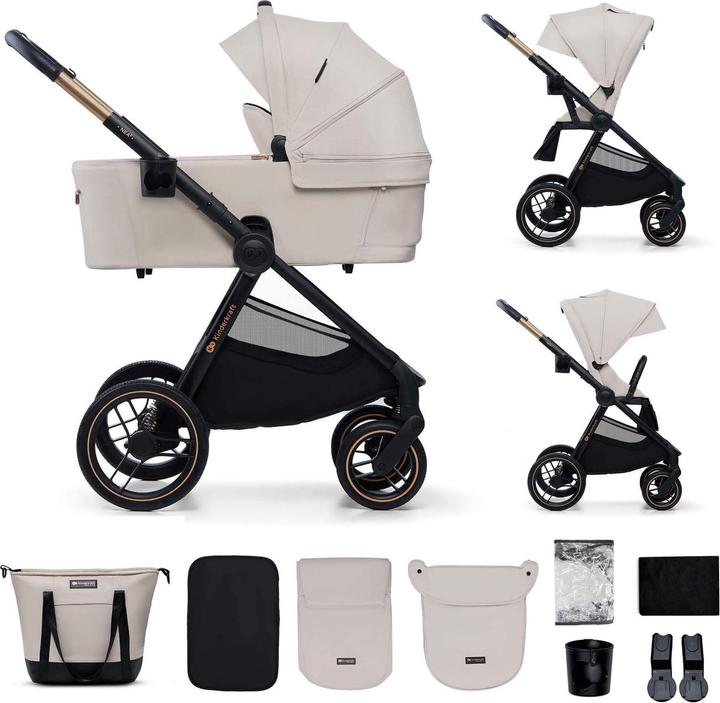 Produktbild KinderKraft Kinderwagen 2in1 NEA 2 Soft Beige