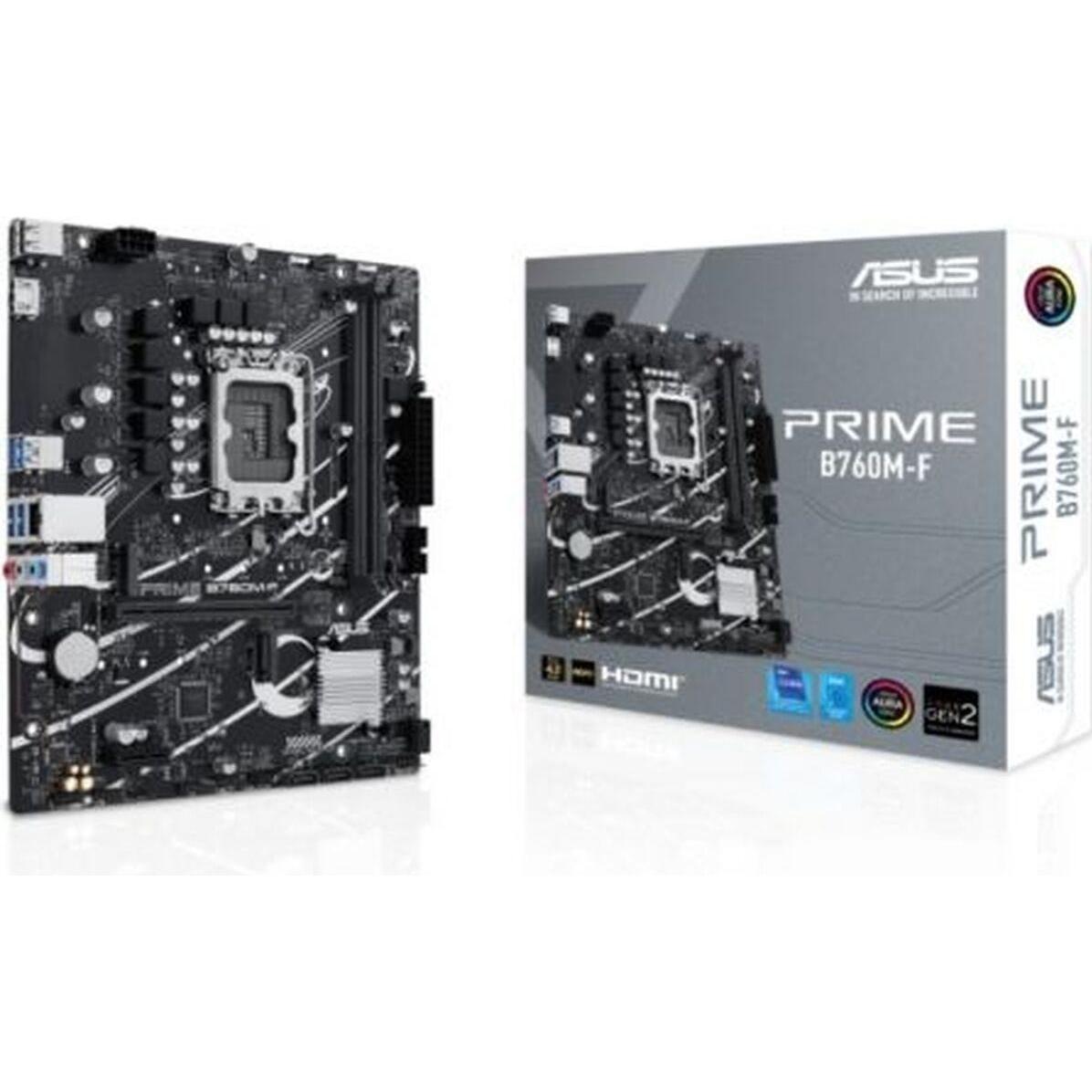 ASUS Motherboard 90Mb1Ik0-M0Eay0 (LGA 1700, Intel B760, mATX), Scheda madre