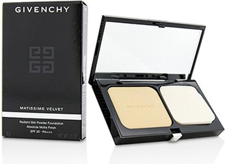 Givenchy Matissime Velvet Mattifying Compact Foundation 01 Mat Porcelain 9 G (01 Mat Porcellana)