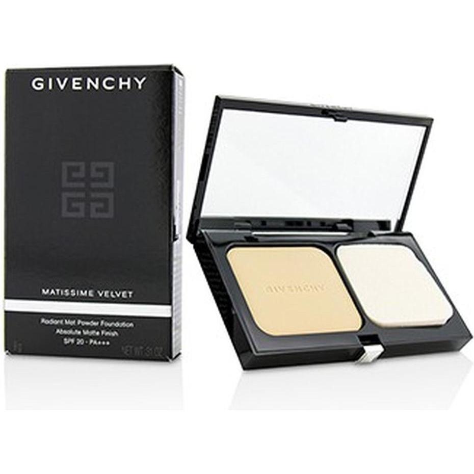 Givenchy, Fondotinta, Matissime Velvet Mattifying Compact Foundation 01 Mat Porcelain 9 G (01 Mat Porcellana)