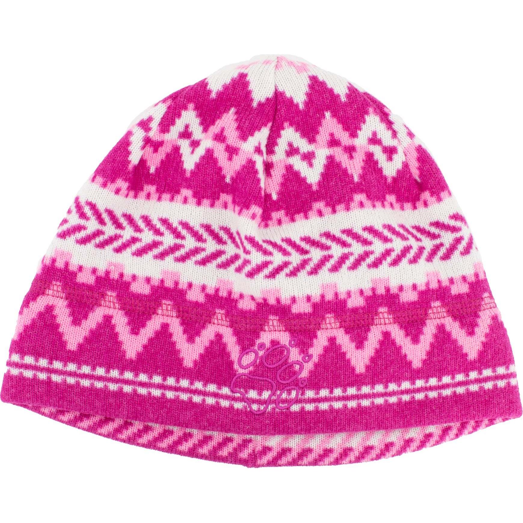 Jack Wolfskin, Jungen, Mütze, Scandic Cap Kids Kinder Winter Mütze Fleece, Rosa